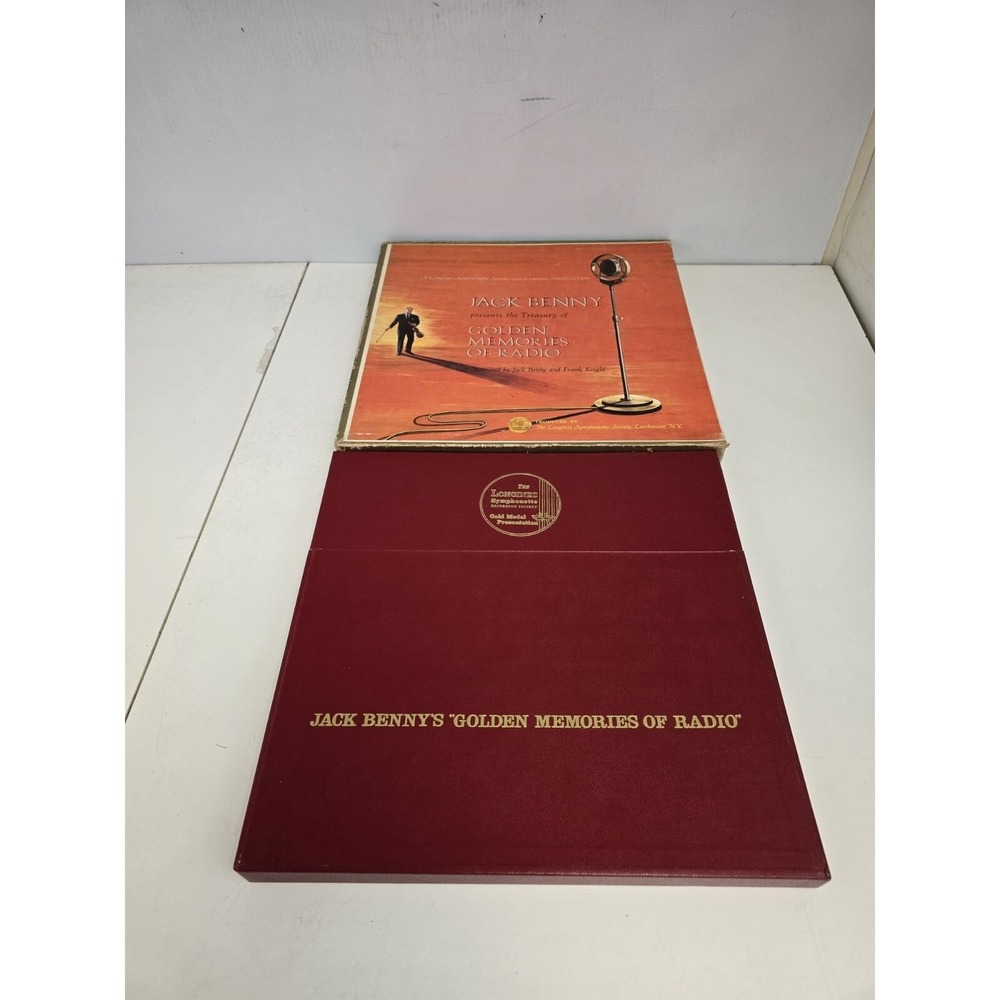 Jack Benny - Golden Memories of Radio 6xLP Vinyl Box Set 1969 Longines VG+